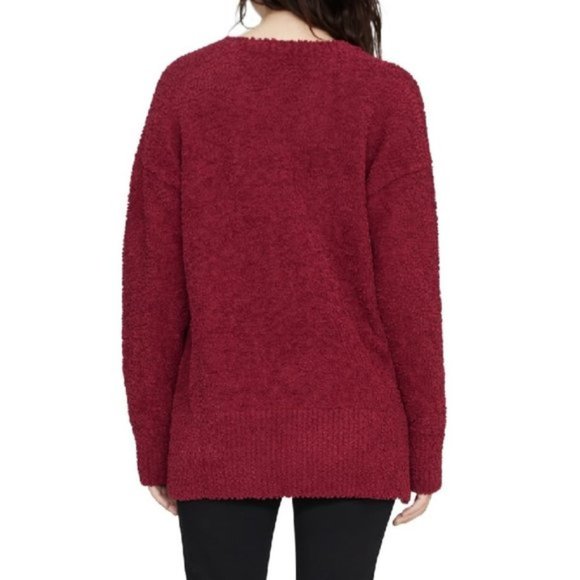 Women's Sanctuary V-Neck Teddy Sweater - Picture 2 of 6